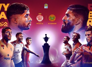 Supercoupe d’Afrique: On connait la date, le lieu et l’heure du match Wydad-RSB