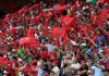 حضور جماهيري مغربي كبير في مباراة المنتخب المغربي أمام الشيلي