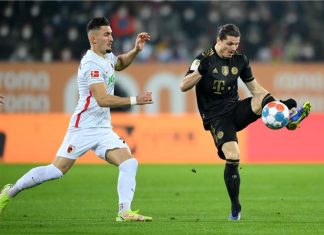 بايرن ميونيخ يتلقى الهزيمة الأولى في الدوري الألماني هذا الموسم