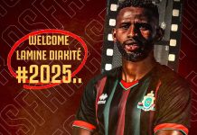 الجيش الملكي يعلن تعاقده مع لامين دياكيتي