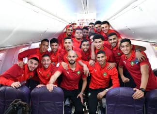 طائرة خاصة للمنتخب المغربي للسفر لإسبانيا