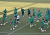 استعدادات المنتخب المغربي قبل مباراة الباراغواي