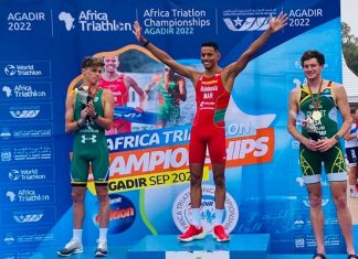 Triathlon : Le Marocain Jawad Abdelmoula remporte le Championnat d’Afrique