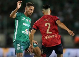 الرجاء الرياضي يتعادل إيجابيا أمام أولمبيك آسفي