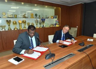 اتفاقية شراكة بين الجامعة الملكية المغربية لكرة القدم ونظيرتها الأثيوبية