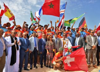 Kitesurf: coup d’envoi à Dakhla du Championnat du monde « Prince Héritier Moulay El Hassan Kitesurfing World Cup 2022 »