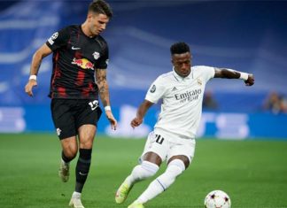 ريال مدريد يفوز على لايبزيج في دوري الأبطال