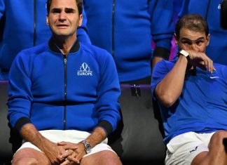 Tennis: sourires et larmes mêlés pour les adieux de Federer
