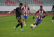 شباب المحمدية يفوز على المغرب التطواني في مباراة شهدت تسجيل سبعة أهداف