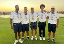 جامعة الغولف تحتفي بأبطال إفريقيا للناشئين