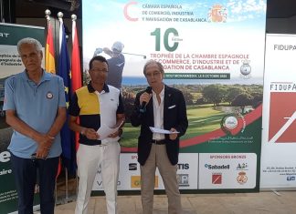 بالصور ..نجاح متميز للدورة العاشرة من الجائزة السنوية للغولف للغرفة التجارية الإسبانية