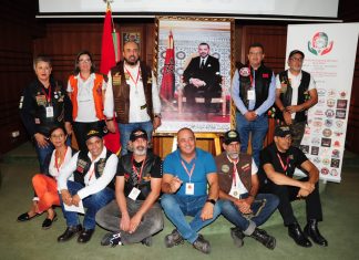 بالصور .. نجاح متميز لملتقى الأندية المغربية للدراجات النارية السياحية