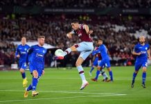 جمهور ويست هام يختار أكرد أفضل لاعب في مباراة سيلكبروغ الدنماركي