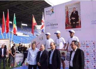 العداء المغربي جوهر يفوز بماراطون الدار البيضاء