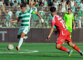 مباراة مولودية وجدة والوداد الرياضي بدون جمهور