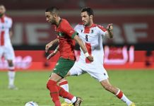 قبل المونديال بأيام…المنتخب المغربي يفوز وديا على جورجيا