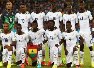 المنتخب الغاني نسي قمصان لاعبيه في غانا
