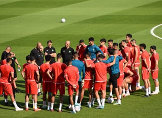 تداريب “ويكلو” للمنتخب الوطني تحضيرا لبلجيكا