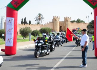 Club Royal Motos : Coup d’envoi du Tour international de la Marche Verte