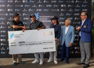 L’Asian Tour vient d’octroyer un don d’une valeur de 25 000 $ au profit de l’école rurale de golf d’Ain Hallouf
