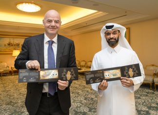 مصرف قطر المركزي يطلق الإصدار الخاص بالعملات التذكارية لكأس العالم