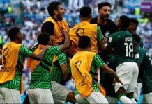 بالصور.. المنتخب السعودي يهزم ميسي ورفاقه