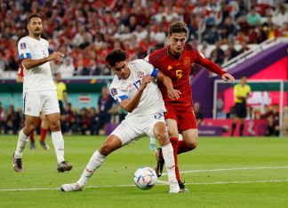 المنتخب الإسباني يمطر شباك كوستاريكا بسبعة أهداف