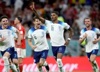 إنجلترا وفرنسا في ربع نهائي المونديال