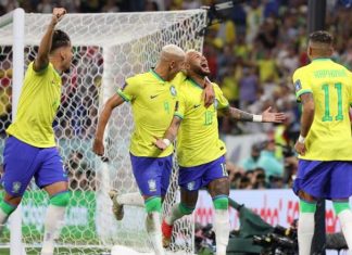 البرازيل تبلغ ربع النهائي بعد فوز باهر على منتخب كوريا الجنوبية