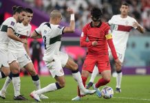 البرتغال وكوريا الجنوبية إلى ثمن النهائي