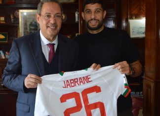 بعد مساهمته رفقة المنتخب المغربي في كأس العالم.. عامل إقليم سطات يستقبل يحيى جبران