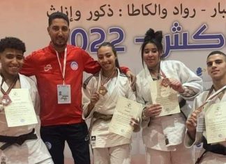 بالصور.. أبطال جمعية الأسد الرياضي المغربي السلاوي يتألقون بمراكش