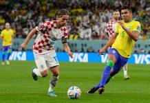 كرواتيا تبلغ نصف النهائي بعد تجاوزها للبرازيل