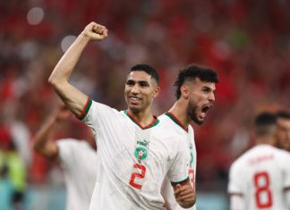 حكيمي رجل مباراة المغرب وكندا