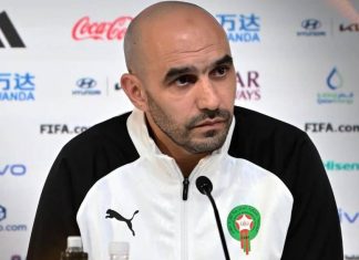 وليد الركراكي: غدا سيتم التأكد من جاهزية نايف أكرد أمام البرتغال