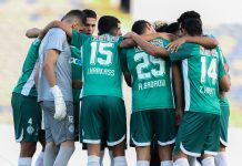 التشكيلة الأساسية للرجاء الرياضي في مواجهة أولمبيك خريبكة