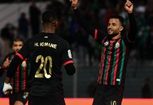 الجيش الملكي يمطر شباك أسكو دي كارا التوغولي بخمسة أهداف