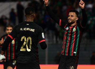 الجيش الملكي يمطر شباك أسكو دي كارا التوغولي بخمسة أهداف