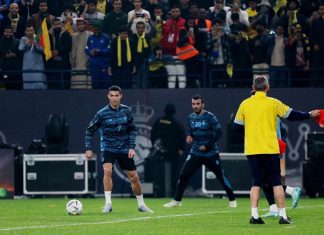 بالصور.. أول حصة تدريبية لكريستيانو رونالدو رفقة فريقه الجديد