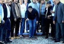 بالصور ..المهدي بنسعيد يفتتح نادي للكرة الحديدية بالرباط