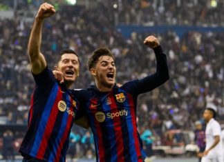 برشلونة يتوج بالسوبر الإسباني على حساب غريمه التقليدي ريال مدريد