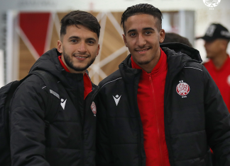 بعثة الوداد الرياضي تتجه صوب الجزائر