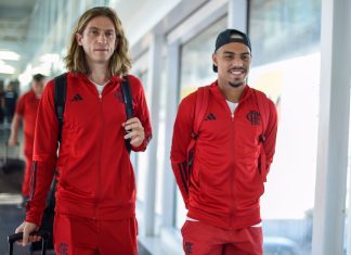 بالصور: بعثة فلامينغو البرازيلي تصل المغرب