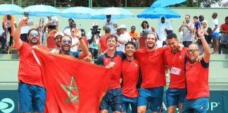 بأبيدجان المنتخب المغربي للتنس يتفوق على المنتخب الإيفواري في منافسات كأس “ديفيس”