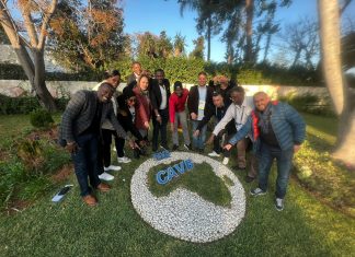 بالصور.. زيارة وفد إعلامي إفريقي لمقر الاتحاد الإفريقي لكرة الطائرة