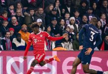 بايرن ميونيخ يفوز على باريس سان جيرمان في عقر داره