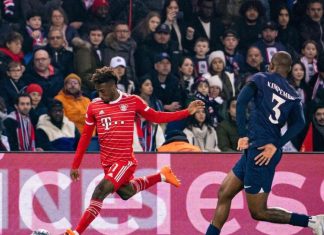 بايرن ميونيخ يفوز على باريس سان جيرمان في عقر داره