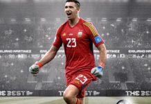 الأرجنتيني مارتينيز يفوز بجائزة أفضل حارس في العالم لسنة 2022