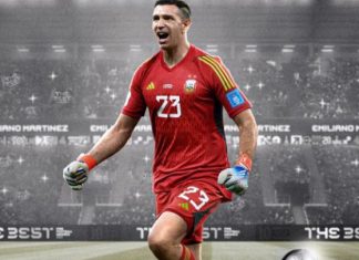 الأرجنتيني مارتينيز يفوز بجائزة أفضل حارس في العالم لسنة 2022