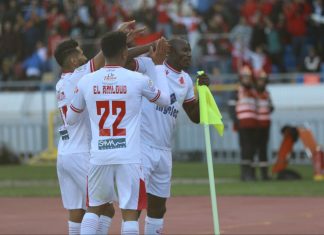 الوداد البيضاوي يمطر شباك اتحاد طنجة بثلاثية نظيفة